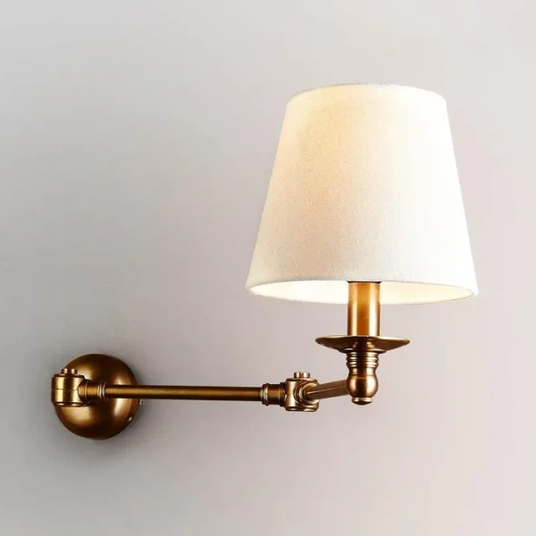 Wall light Portland Base E14 H200 BRS