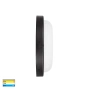 Wall or Ceiling light Muovi HV3525T-BLK 12W TRI Colour Dimmable