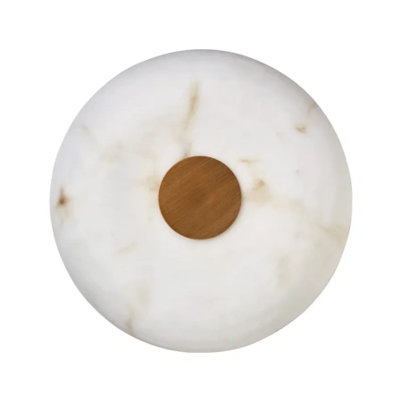 Ceiling lamp Zurich Alabaster E14 BRS