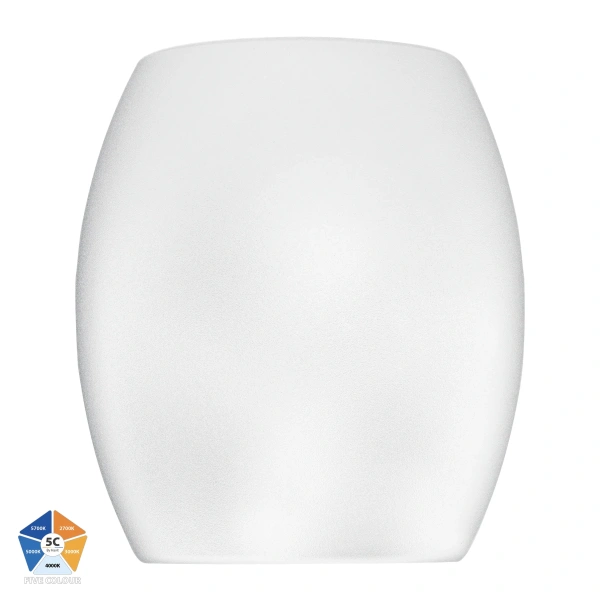 Surface downlight Nella 12W 240V 5CCT LED WHT