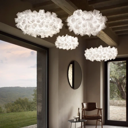 Pendant lamp Clizia Mama Non Mama S WH Handmade Italy