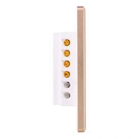 Wall Switch 2 Gang WHT-GLD HV9120-2 Wifi