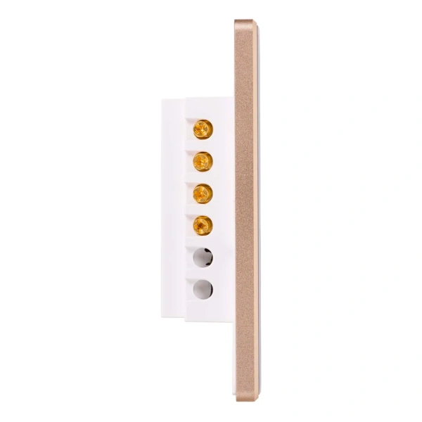 Wall Switch 2 Gang WHT-GLD HV9120-2 Wifi