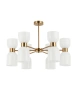 Pendant lamp Clessidra E27 BRS