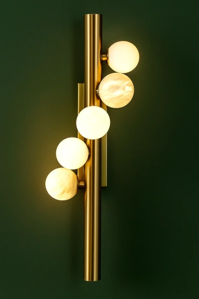 Wall light Molina W1 Alabaster Spanish Marble G9 BRS