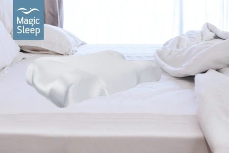 Beauty Pillowcase Magic sleep silk white