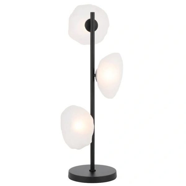 Table lamp ZECCA 3 LTS D200 BLACK FROST