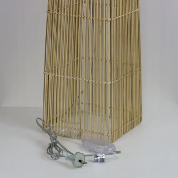 Floor lamp JAMBI NATURAL CANE