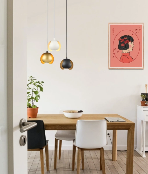 Pendant lamp VAINA Scandinavian Dome Shape GL
