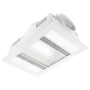 Exhaust fan White Marvel 55W 3-in-1 Bathroom Mate
