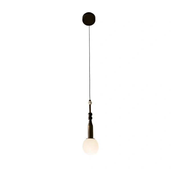 Pendant lamp Moreno Marble D10 BRZ