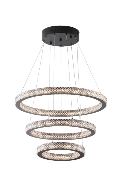 Pendant lamp ANILLO 3 Rings LED 35W BL