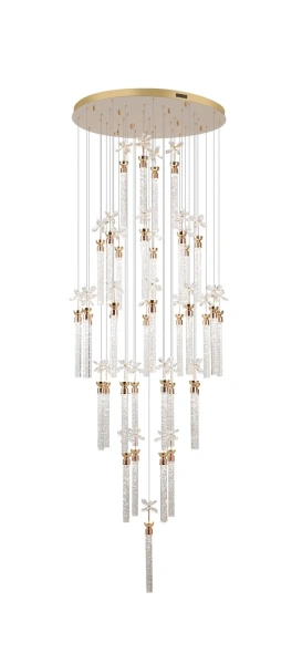 Pendant lamp Genevieve 37 3CCT LED GLD