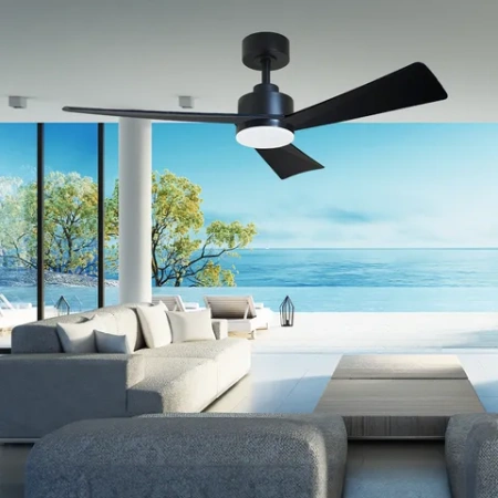 Ceiling Fan Bronte 52 DC LED 20W 3CCT BLK