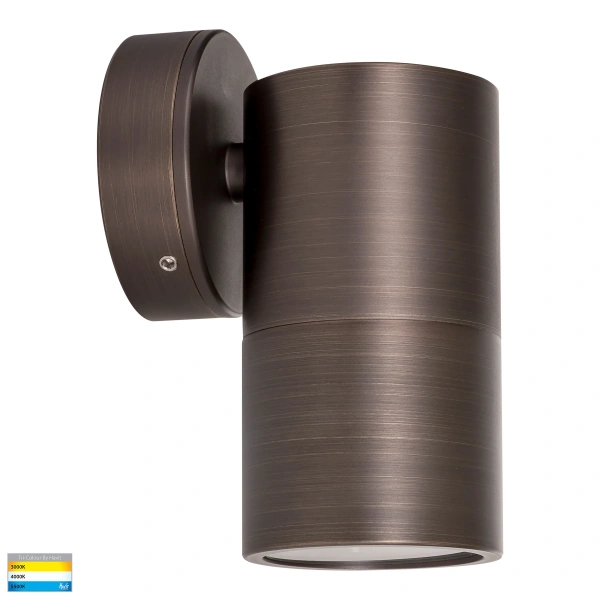 Wall light Tivah Fixed Down GU10 3CCT AB