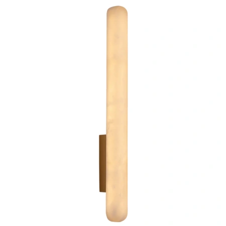 Wall light Marbelle Alabaster Marble LED H60 BRS