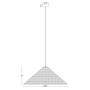 Pendant lamp Hikari Medium E27
