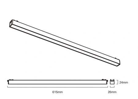 Track Opal Line light Z3040-20.OP.CCT.BK 48V 20W WIFI