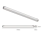 Track Opal Line light Z3040-20.OP.CCT.BK 48V 20W WIFI