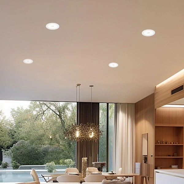 Downlight Lumascan-II LED 8W 3CCT Sensor WHT