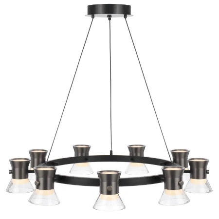 Pendant lamp Tipico 9 D89 LED 54W 3K BK