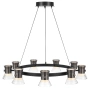 Pendant lamp Tipico 9 D89 LED 54W 3K BK