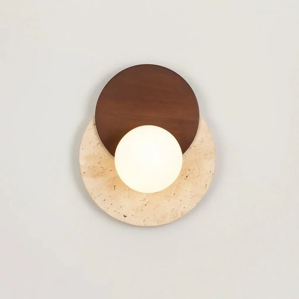 Wall lamp Lyra Travertine G9 5W