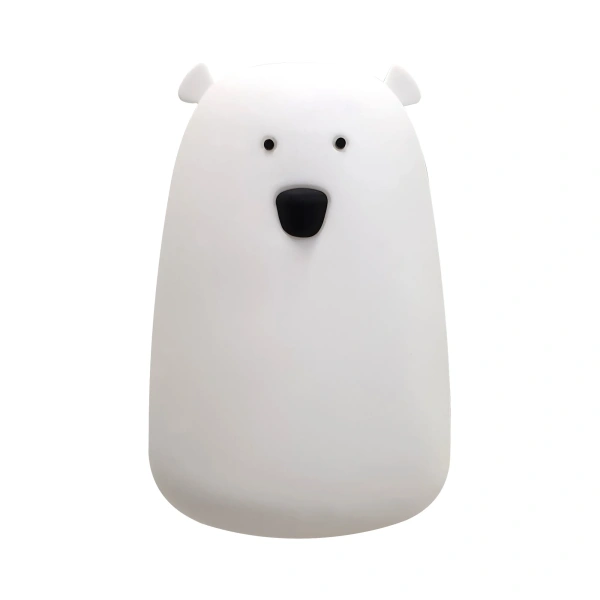 Kids lamp Polar Bear Barney soft Silicone Night RGB Rechargeable Kids lamp Polar Bear Barney soft Silicone Night RGB Rechargeable