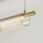 Pendant lamp Flute Glass L180 3CCT LED BR
