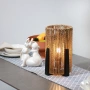 Table Lamp Capsule Rattan