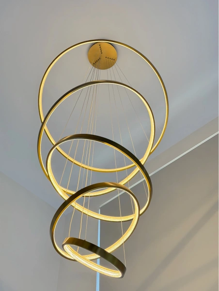 Pendant lamp Helisema 5 LED 3CCT BR Remote 2.4g