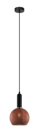 Pendant lamp PELOTA4 E27 brass