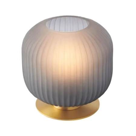 Table lamp Leone Satin Brass