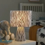 Table lamp Momo Zebra E27 BL