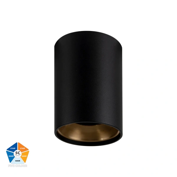 Surface downlight Gold Inner Ring to Suit HV5841 7w Surface downlight Gold Inner Ring to Suit HV5841 7w