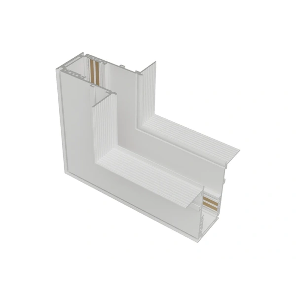 Recessed track vertical corner Z2000-48.TR.VC.WH