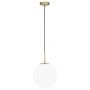 Pendant lamp Preston 1Lt Small D25 E27 BRS