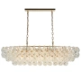 Pendant lamp Vela L120 E14 BRS