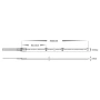 LED Strip RGBC - 5000K 16w IP54 1m