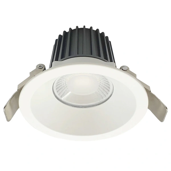 Downlight Elias 12W LED CCT Anti-Glare Deep WHT flex and plug Downlight Elias 12W LED CCT Anti-Glare Deep WHT flex and plug