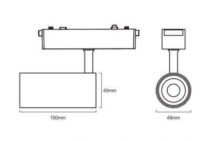 Track Spotlight Z3015-10.36.CCT.BK 48V 10W WIFI