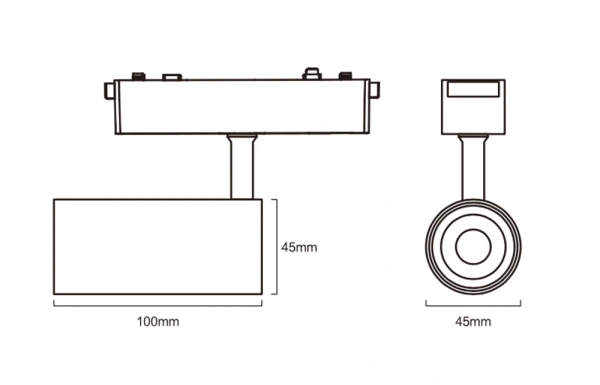 Track Spotlight Z3015-10.36.CCT.BK 48V 10W WIFI