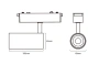 Track Spotlight Z3015-10.36.CCT.BK 48V 10W WIFI