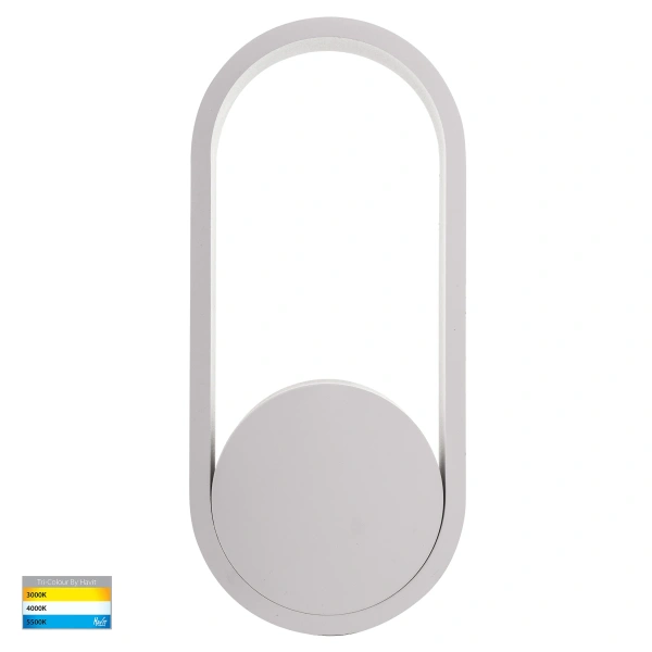 Wall light Ovale HV8080T-WHT LED 7W TRI Colour Dimmable Wall light Ovale HV8080T-WHT LED 7W TRI Colour Dimmable