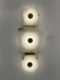 Wall light Cella 1 Alabaster Spanish Marble LED 15W BRS