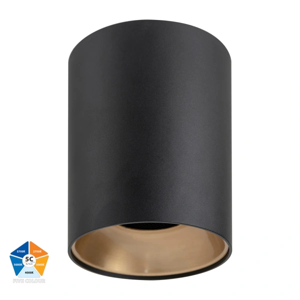 Surface downlight Gold Inner Ring to Suit HV5844 24w Surface downlight Gold Inner Ring to Suit HV5844 24w