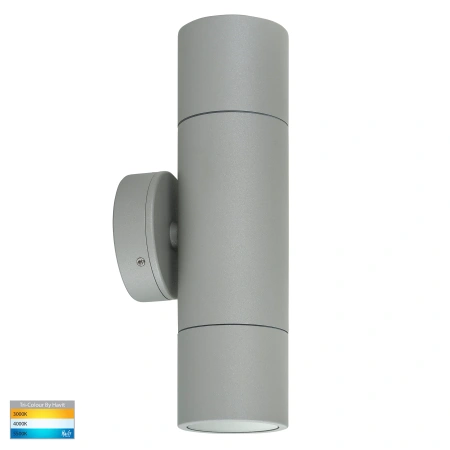 Wall light Tivah Light Up Down GU10 3CCT Silver