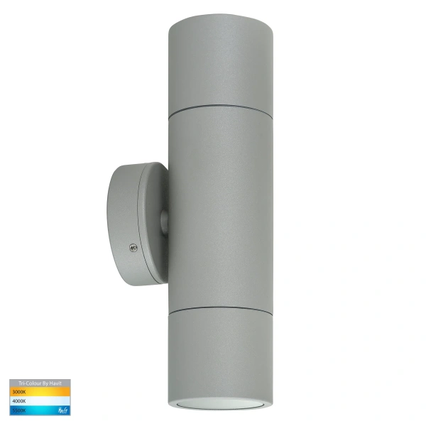 Wall light Tivah Light Up Down MR16 3CCT Silver