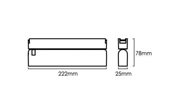 Track Opal Line Adjustable Z5080-12.OP.CCT.BK 24V 12W WIFI
