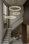 Pendant lamp Calcena D80 Alabaster Spanish Marble LED 50W BRS